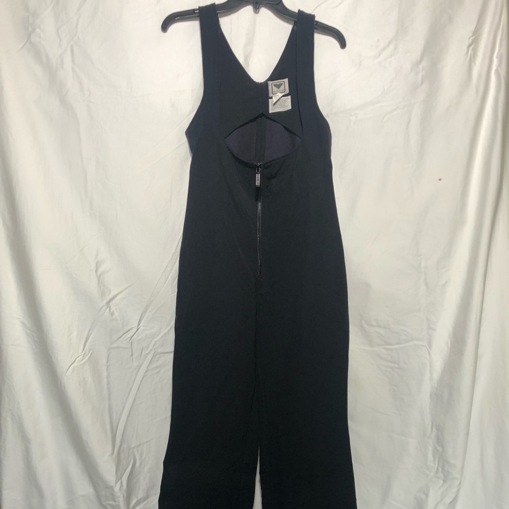 Obermeyer Full Snow Bib *Women’s* 14 Regular w/ Stirrup Feet Worn w/ Small Hole
